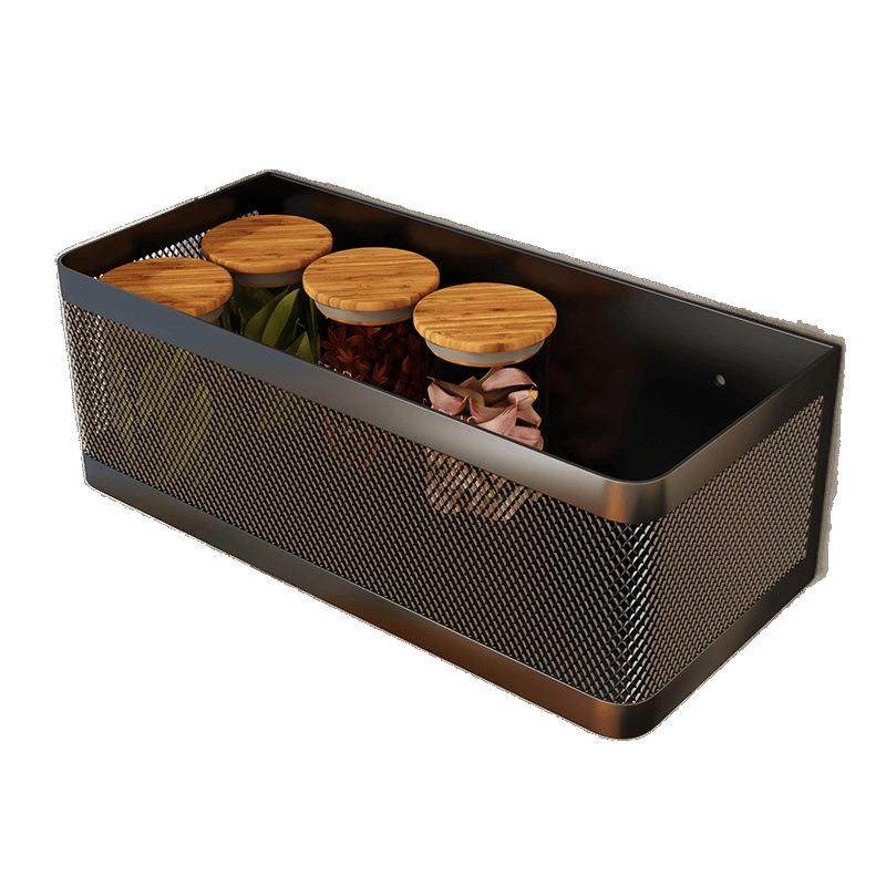 厨房置物架磁吸冰箱盒侧收纳侧面磁铁挂篮姜蒜筐洞洞板免打孔,淘宝优惠券,粉丝福利购,淘宝优惠卷