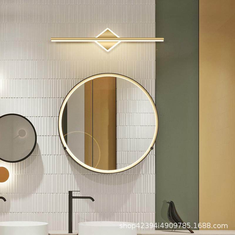 镜前灯 现代简约酒店卫生间镜柜灯创意个性轻奢北欧梳妆台化妆灯,淘宝优惠券,粉丝福利购,淘宝优惠卷