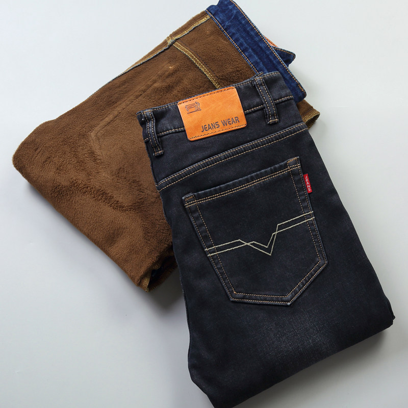 春秋男士直筒潮牌时尚百搭潮牛仔裤 木林普格牛仔裤