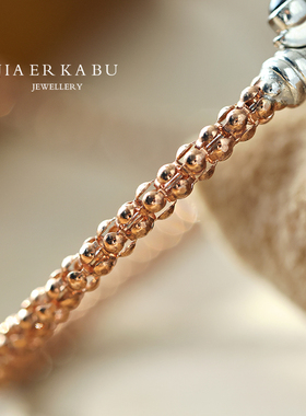 【编织风潮】意大利精致编织手工艺 S925银镀金手链手镯项链戒指