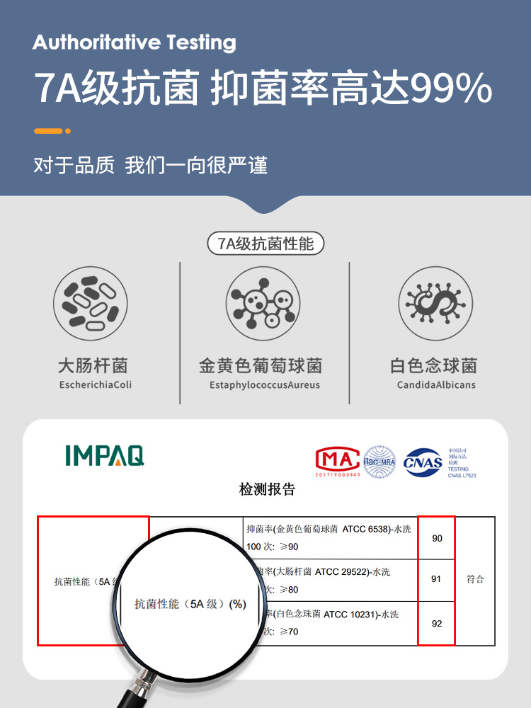 南极人内裤男士纯棉四角裤男生抗菌平角短裤头100%全棉青少年男款-图3