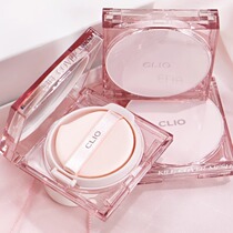 clio Coroléo powder crystal air cushion square box bb cream powder bottom liquid for flawless moisturizing water light air cushion with makeup control oil light