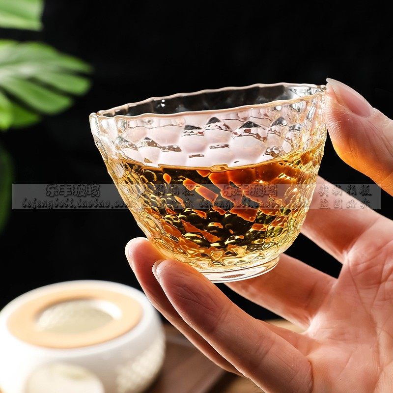 复古条纹玻璃茶杯公道杯套装家用功夫主人杯品茗杯高档茶具分茶壶,淘宝优惠券,粉丝福利购,淘宝优惠卷