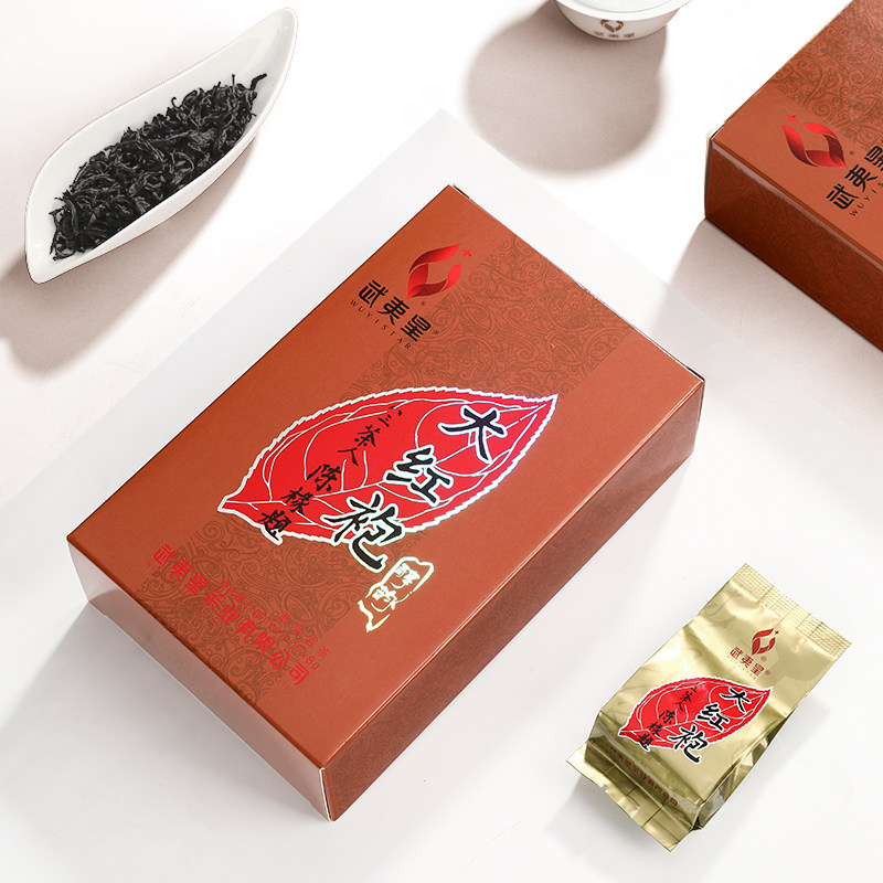 【秒杀】武夷星茶业武夷岩茶醇韵大红袍茶叶乌龙茶136g口粮茶盒装,淘宝优惠券,粉丝福利购,淘宝优惠卷