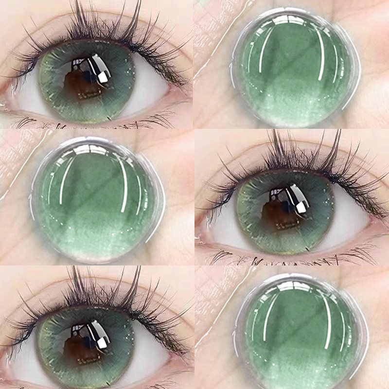 moucee美瞳萌熊手作棕色半年抛大直径彩色隐形眼镜官方同款6st - 图3