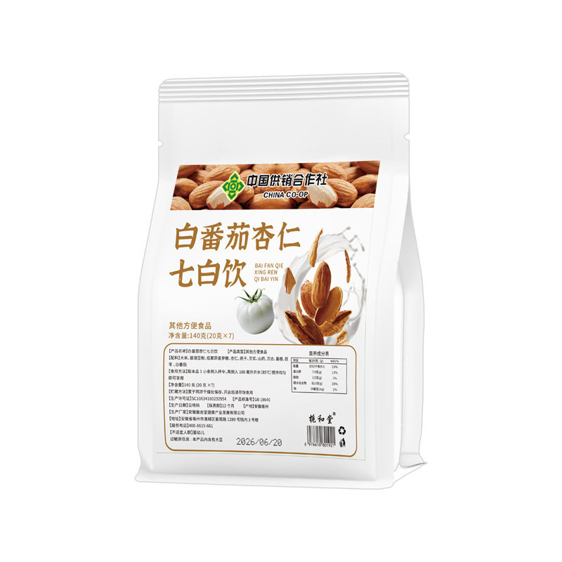 邮政农品茯苓百合美苓粥官方旗舰店正品中国营养代餐冲饮1cq