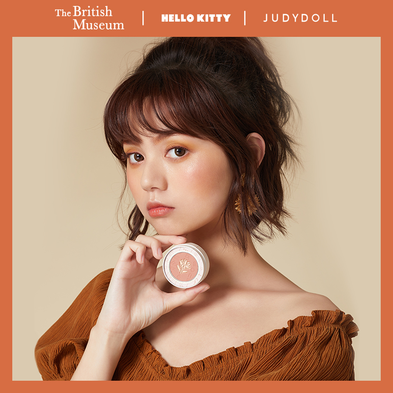 judydoll橘朵旗舰店【骆王宇】大英博物馆 X Hello Kitty X 橘朵埃及冒险浮雕腮红0