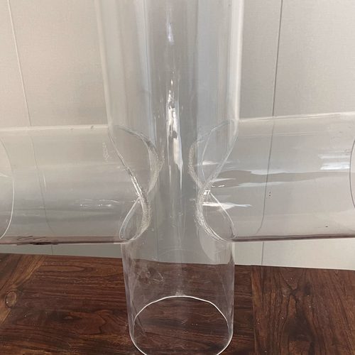 高透明亚克力管有机玻璃圆柱筒直角弯管u型管定制加工各种异型管 - 图1