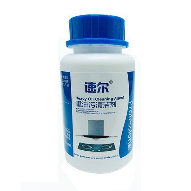 Range hood household heavy oil stain cleaning agent heavy oil stain