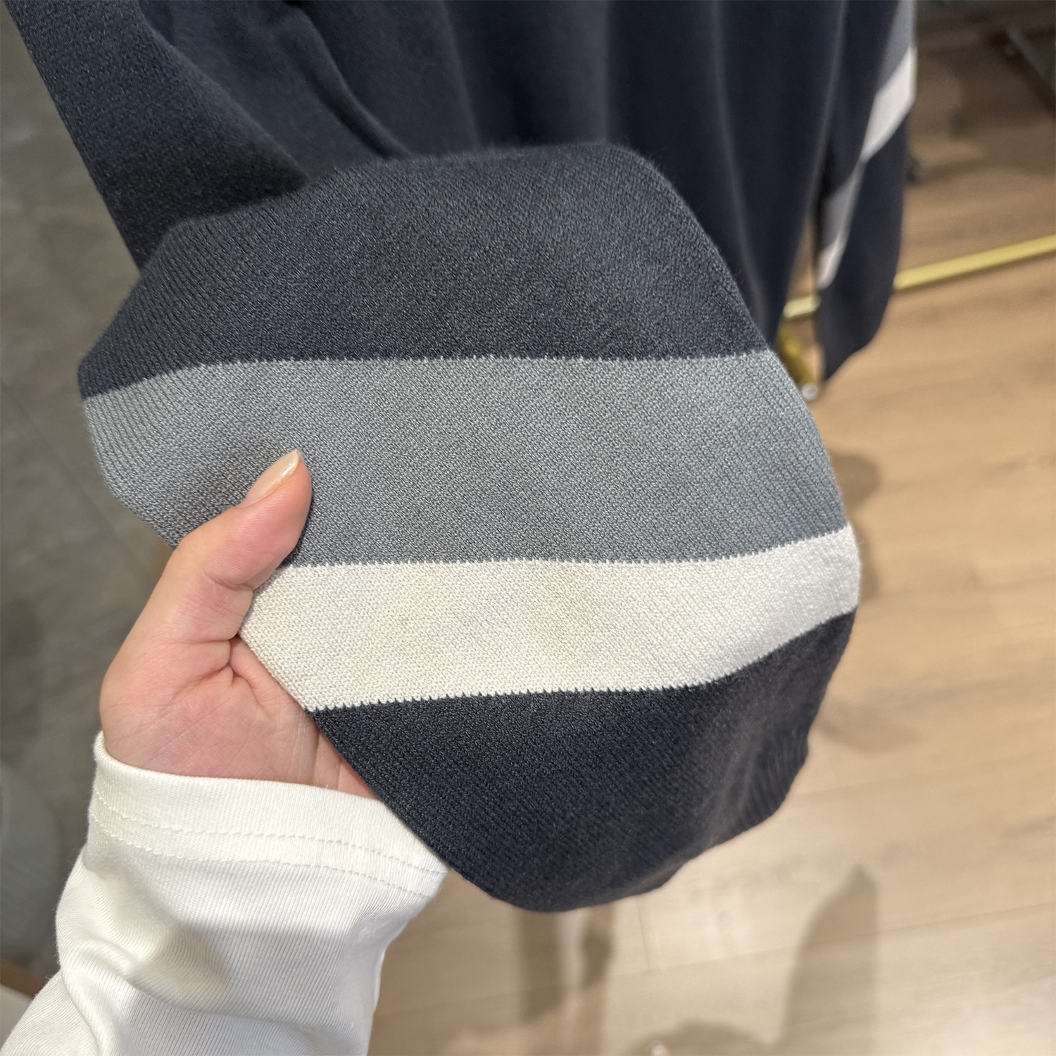 【H家】时尚撞色！柔软舒适！秋冬新款简约休闲圆领针织衫毛衣男,淘宝优惠券,粉丝福利购,淘宝优惠卷