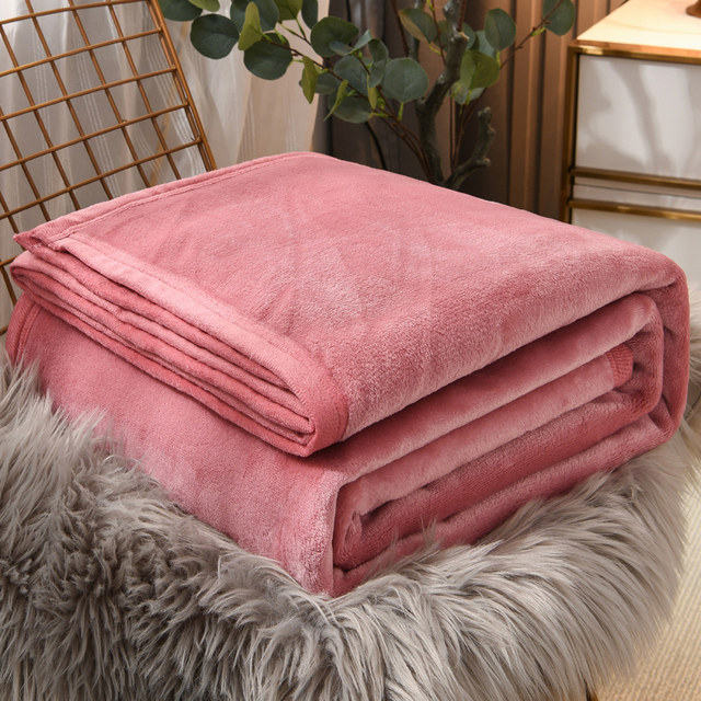 Ou Mengxuan Flannel Thickened Blanket