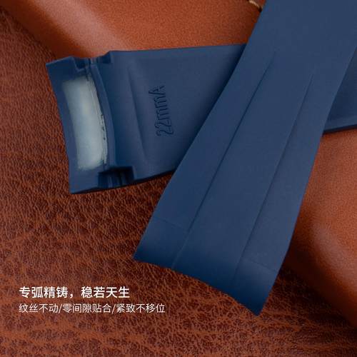 原装款氟橡胶手表带22适用劳力士海使型深潜新鬼王m126660 136660 - 图2