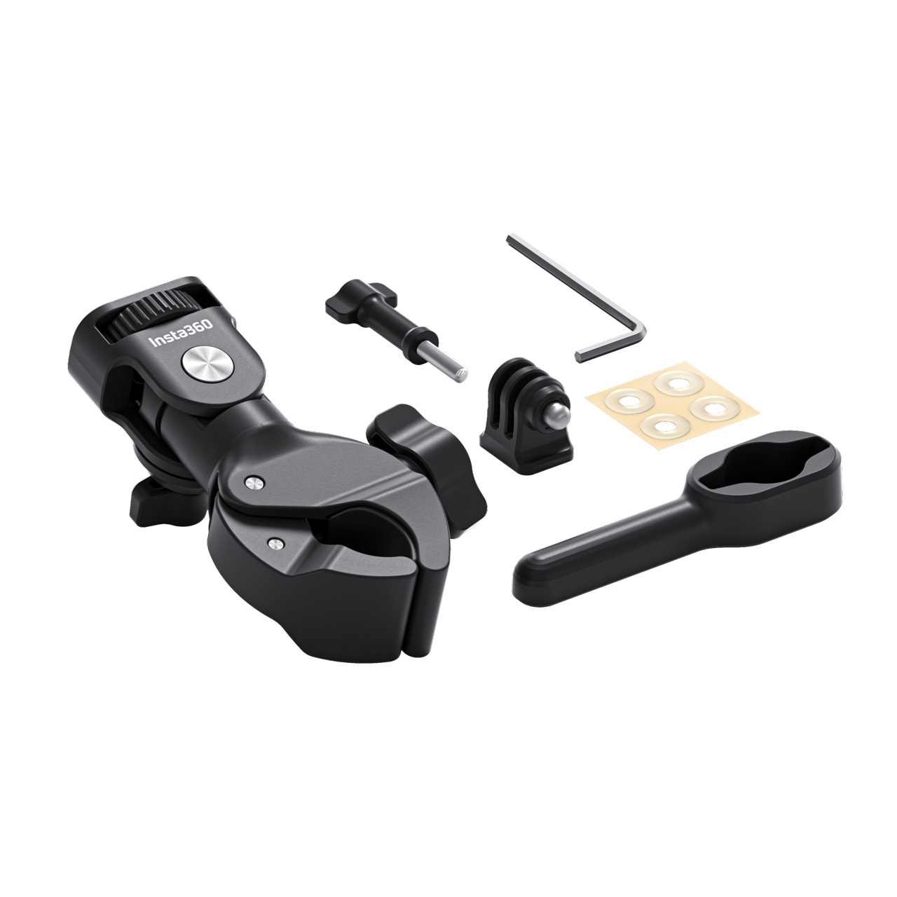 大力夹骑行车把万向支架适配影石Insta360 X5/X4/AcePro2原厂正品 - 图3