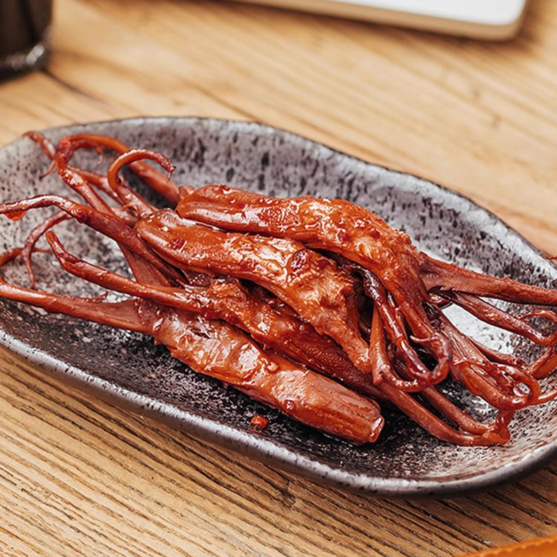 周黑鸭鸭舌80g3盒锁鲜气调盒装麻辣卤味鸭脖武汉特产零食1盒/2盒 - 图1