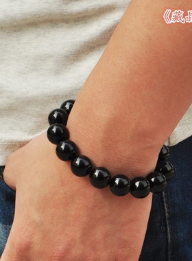 天然水晶金木水火土情侣手链