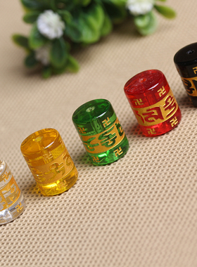 烫金水晶隔珠手工串珠佛珠配件
