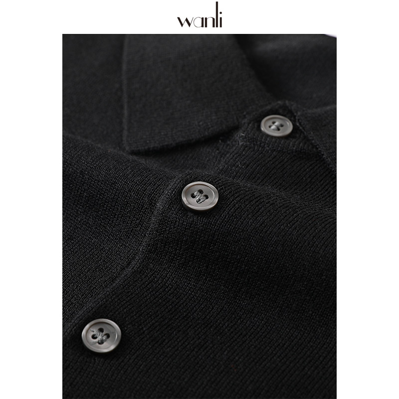 男针织衫万丽秋装新款男装长袖羊毛商务休闲毛衣男士打底杉polo衫,淘宝优惠券,粉丝福利购,淘宝优惠卷