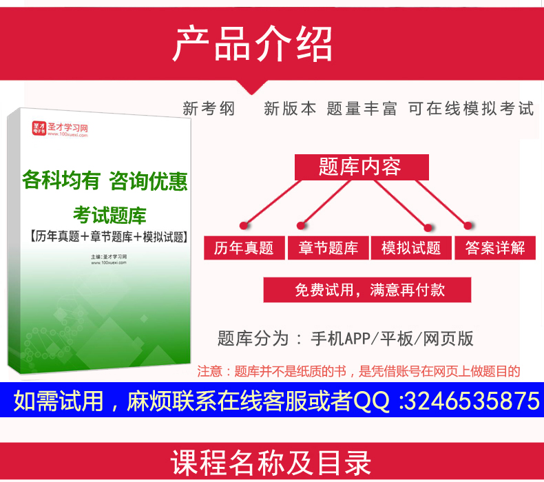 2024年神经内科主治医师中级职称考试历年真题电子题库习题教材书 - 图0