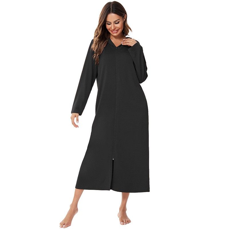 亚马逊速卖通欧美女装春秋冬新款女式拉链衫睡衣长袖家居服,淘宝优惠券,粉丝福利购,淘宝优惠卷