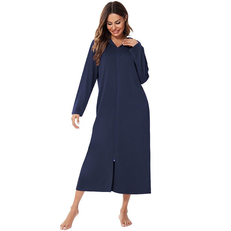 亚马逊速卖通欧美女装春秋冬新款女式拉链衫睡衣长袖家居服,淘宝优惠券,粉丝福利购,淘宝优惠卷