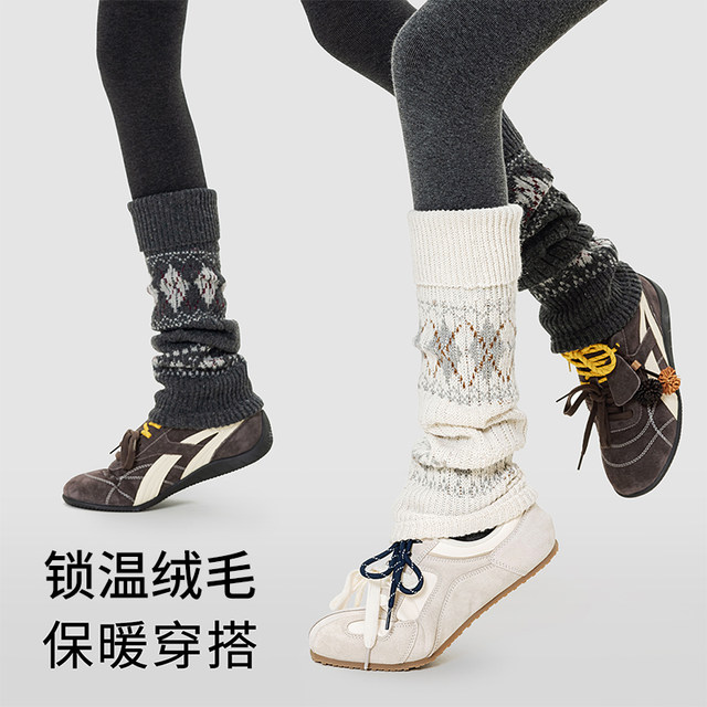 Duidui socks autumn and winter with snow boots y2k calf socks
