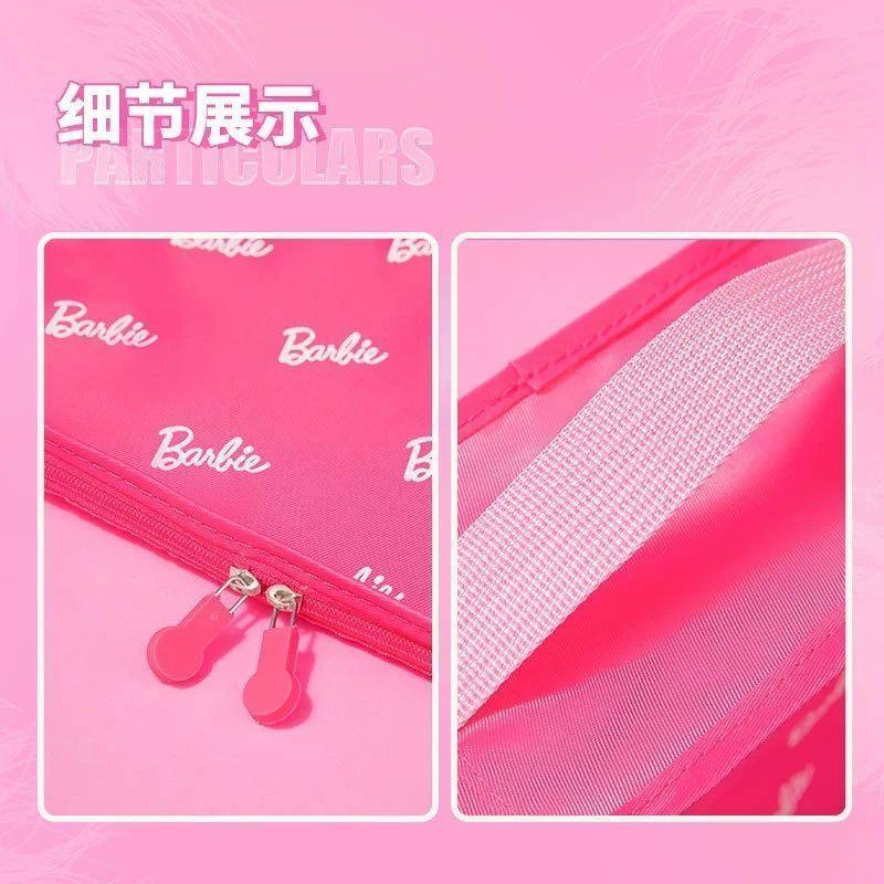 MINISO名创优品芭比联名旅行内衣收纳袋洗漱分装整理袋衣物收纳包,淘宝优惠券,粉丝福利购,淘宝优惠卷