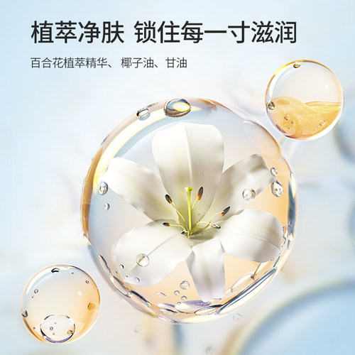 MINISO名创优品英国梨与小苍兰香氛沐浴露香沐浴乳清新网红薰衣草 - 图0