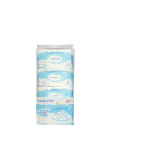 MINISO名创优品三丽鸥玉桂狗纯水柔肤湿巾一次性随身便携小包外出 - 图3