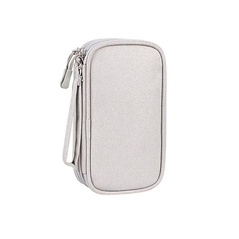 充电宝数据线收纳包移动电源布袋硬盘盒子手机保护套适小米罗马仕,淘宝优惠券,粉丝福利购,淘宝优惠卷