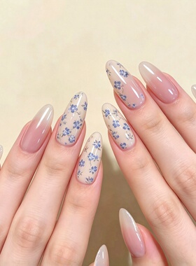 法式小碎花星空转印纸美甲用