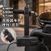 Electric vehicle charger storage hook charger strap