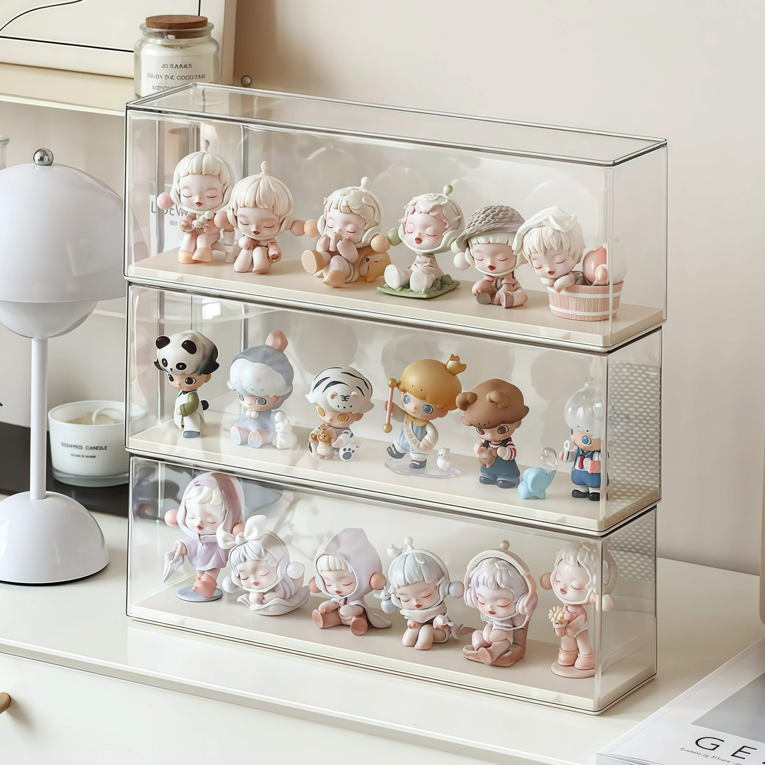 Figure Blind Box Display Box Acrylic Transparent Dust Rack