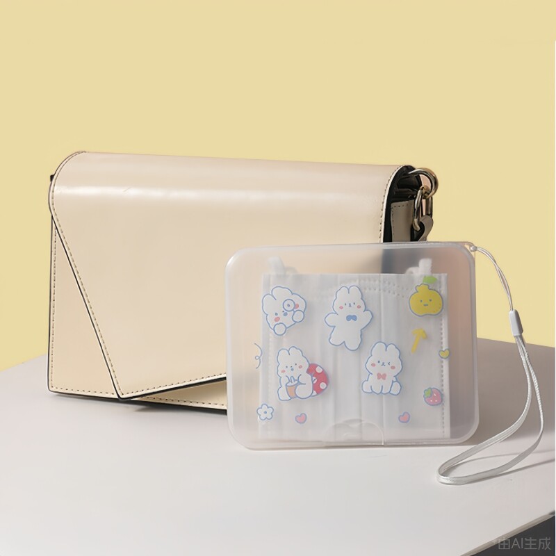 口罩盒随身便携防水尘口鼻罩暂存夹保护袋学生卡通儿童口罩收纳盒,淘宝优惠券,粉丝福利购,淘宝优惠卷