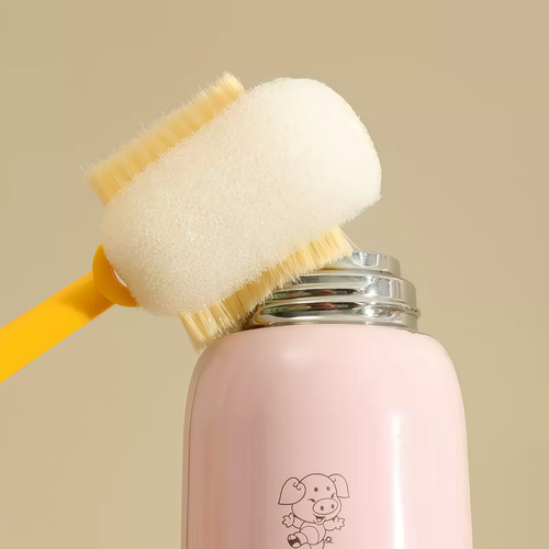 四合一杯刷水杯清洗神器长柄多功能保温杯盖刷奶瓶吸管专用清洁刷 - 图2