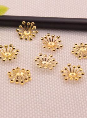 diy古装手工花蕊和风金属片