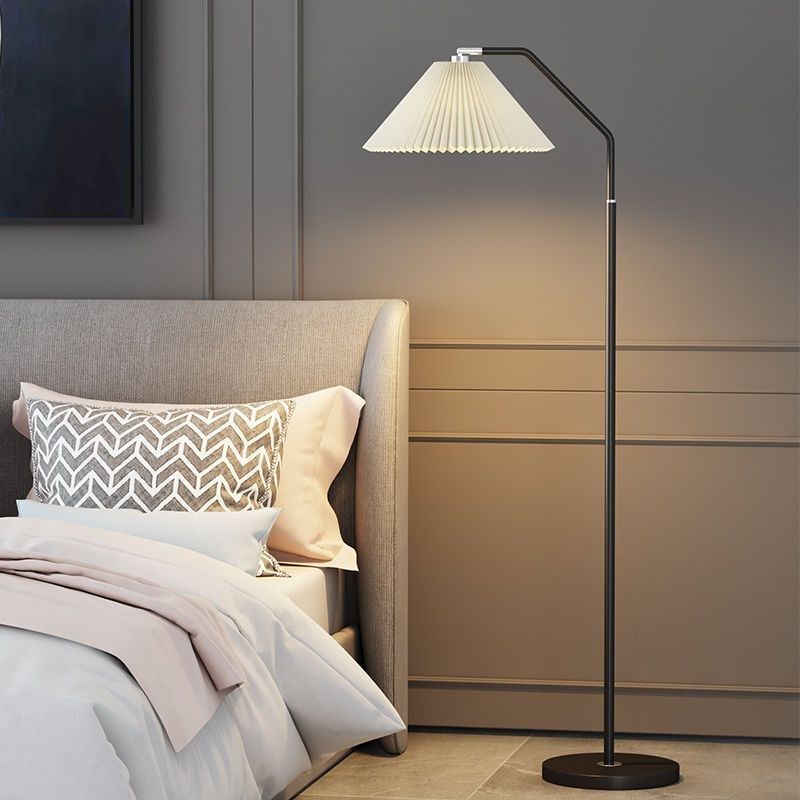 精选北欧落地灯i客厅卧室床头沙发百褶轻奢创意氛围装饰ins风立式,淘宝优惠券,粉丝福利购,淘宝优惠卷