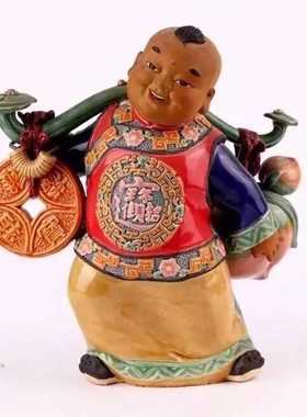 工艺招财进宝入伙开张石湾陶瓷