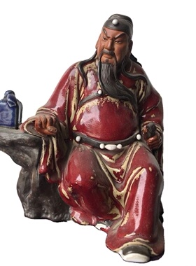 手工摆件武财神门神镇宅