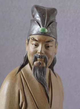 苏东坡陶瓷文人诗人手工摆件