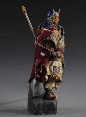 石湾公仔供奉镇宅风水大师艺术品