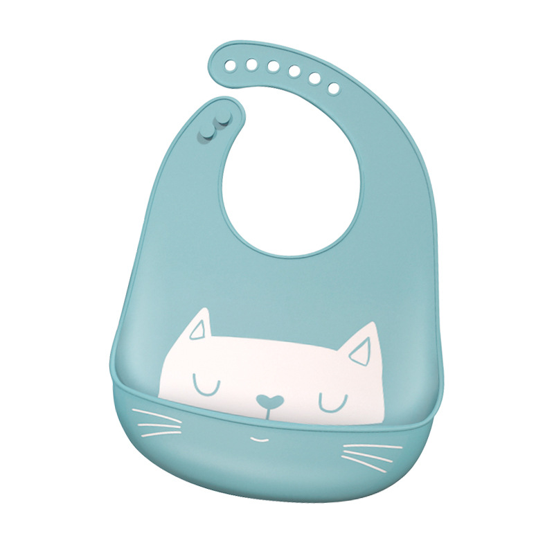 Silicone baby eating bibs saliva bibs