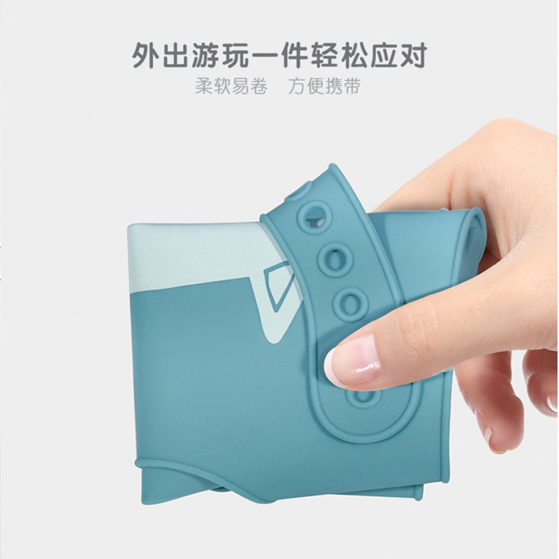 Silicone baby eating bibs saliva bibs