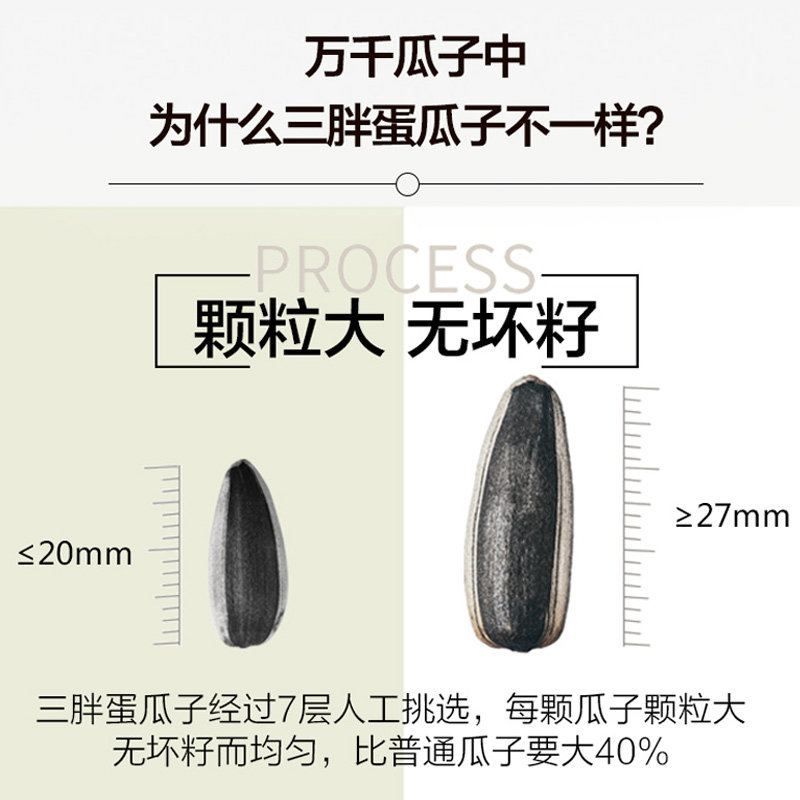三胖蛋罐装 三胖蛋十全瓜子