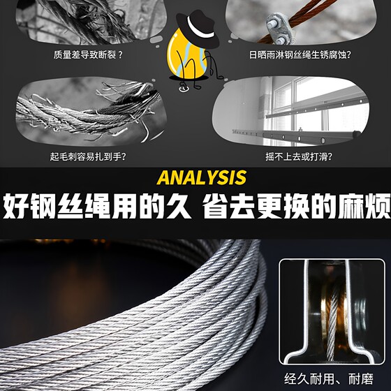 Clothes rack wire rope general guide for installation and durability