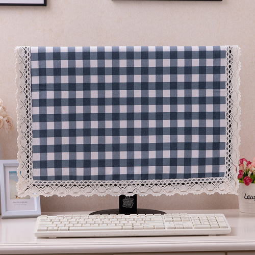 电脑显示器罩盖布监控屏幕盖布防尘巾24寸27寸32寸一体液晶屏幕罩