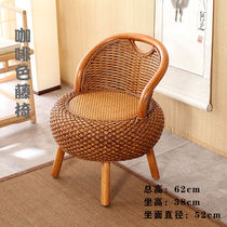 Drum Stool Solid Wood Ceramic Drum Stool Rack Subdrum Bench Rattan Bench stool Bench Drum Stool woven Home Sofa Tea Table