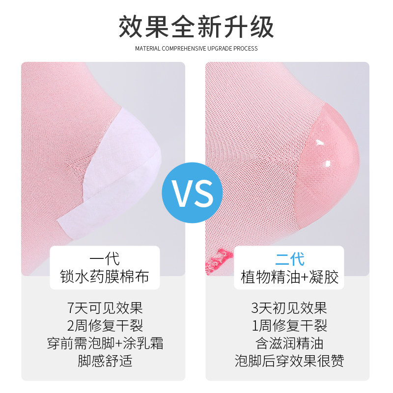 浪莎防脚裂女足跟防裂袜男女士袜子 浪莎艾蒂短袜/打底袜/丝袜/美腿袜