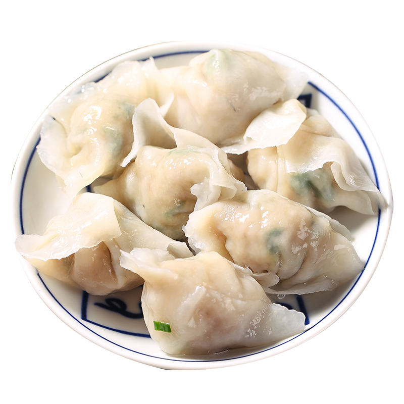 福州水晶鱼饺新鲜马鲛鱼饺子鱼皮饺水饺手工丸子火锅关东煮食材-图3