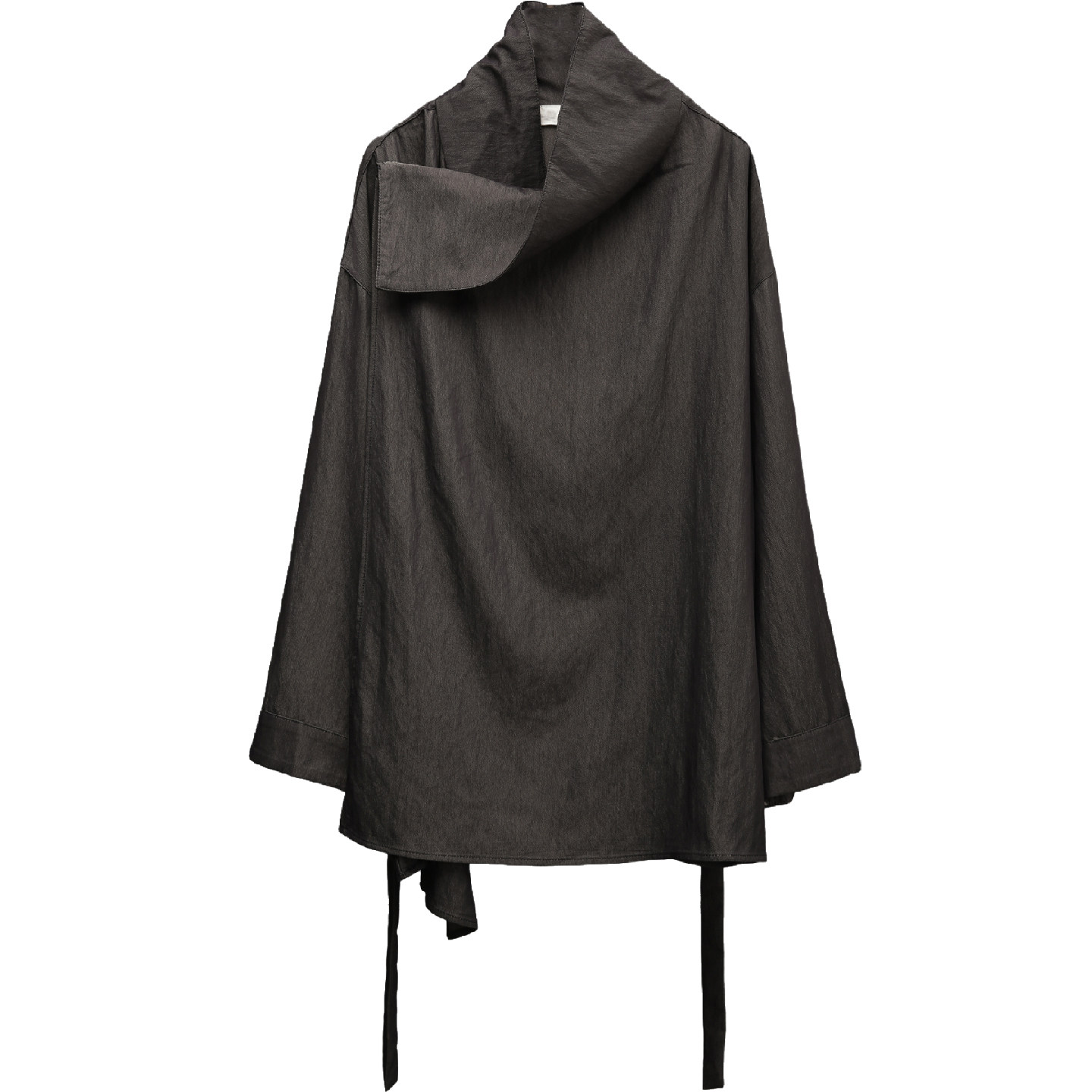 暗黑系山本风不对称设计感立体剪裁长袖宽松开衫阔腿裤男士套装潮,淘宝优惠券,粉丝福利购,淘宝优惠卷