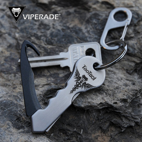 VIPERADE蝰蛇 微刃多用途包裹开箱刀EDC钥匙刀随身迷你折叠水果刀 - 图3